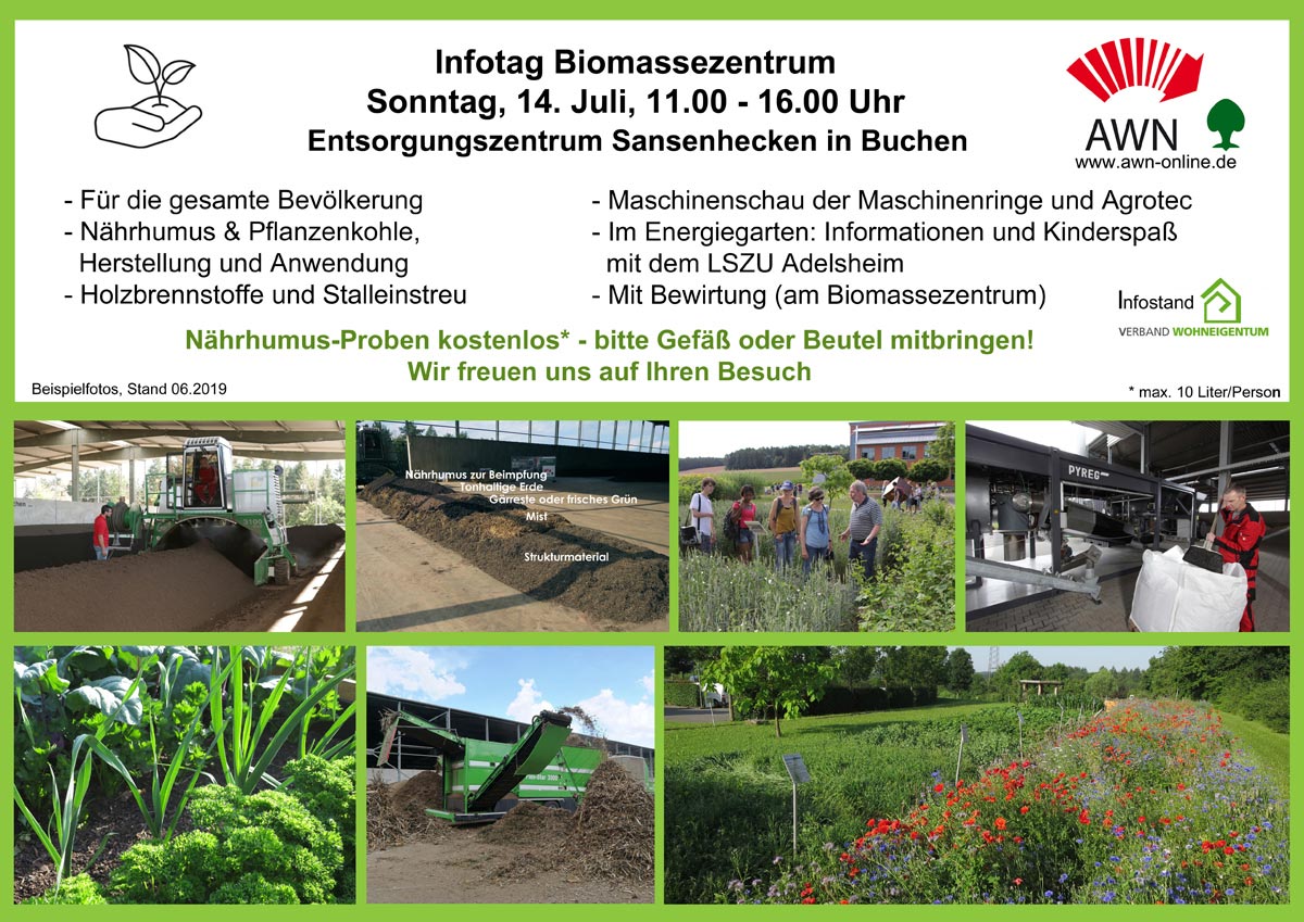 Infotag Biomasszentrum und Energiegarten-Event