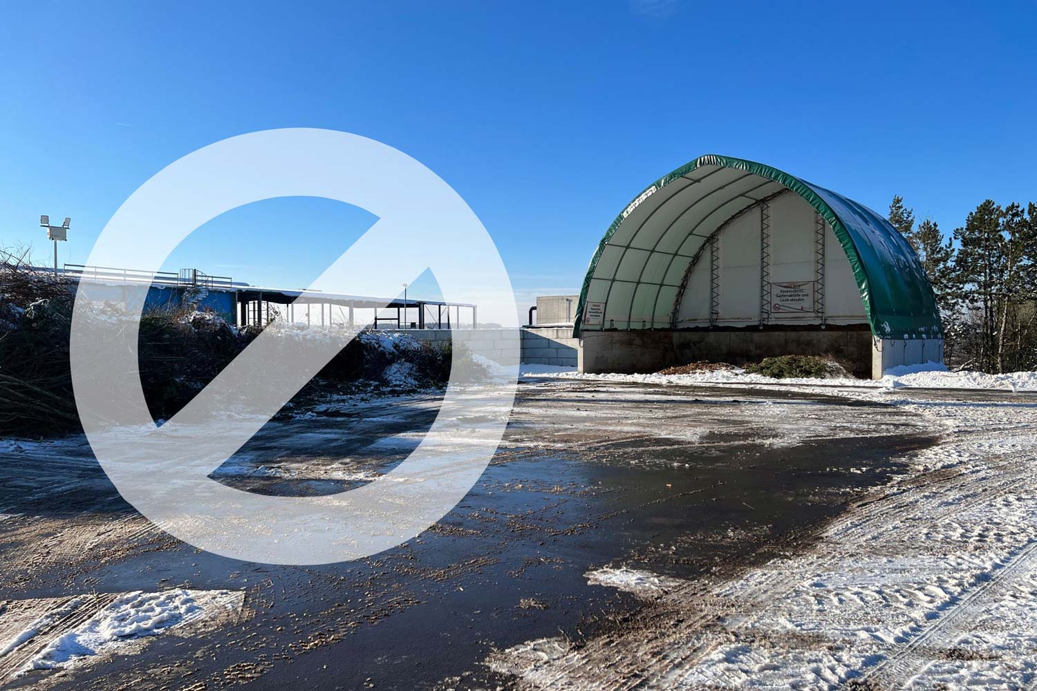 KWiN Grüngutplätze bei Schnee- und Eisglätte geschlossen, Foto: KWiN KWiN Grüngutplätze bei Schnee- und Eisglätte geschlossen, Foto: KWiN