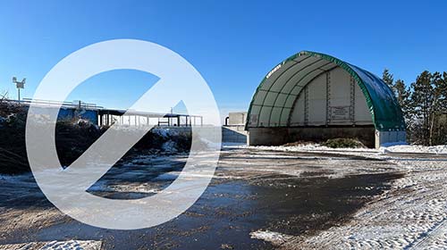 KWiN Grüngutplätze bei Schnee- und Eisglätte geschlossen, Foto: KWiN